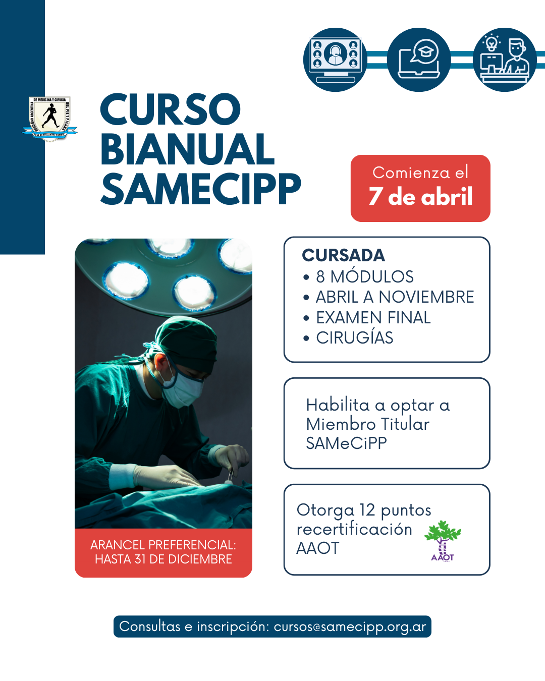 Curso Bianual SAMeCiPP 2026-2027